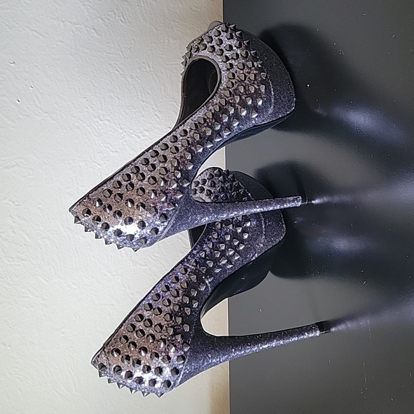 Steve Madden Platform Stiletto Spiked Heels - Picture 4 of 7